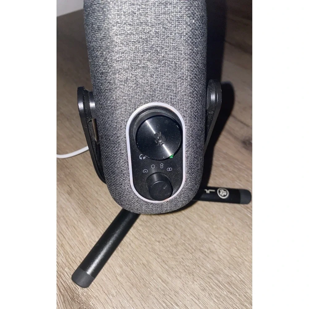 JLab JBuds Talk USB Gaming Streaming Microphone USB-C Output Stereo 3.5mm AUX